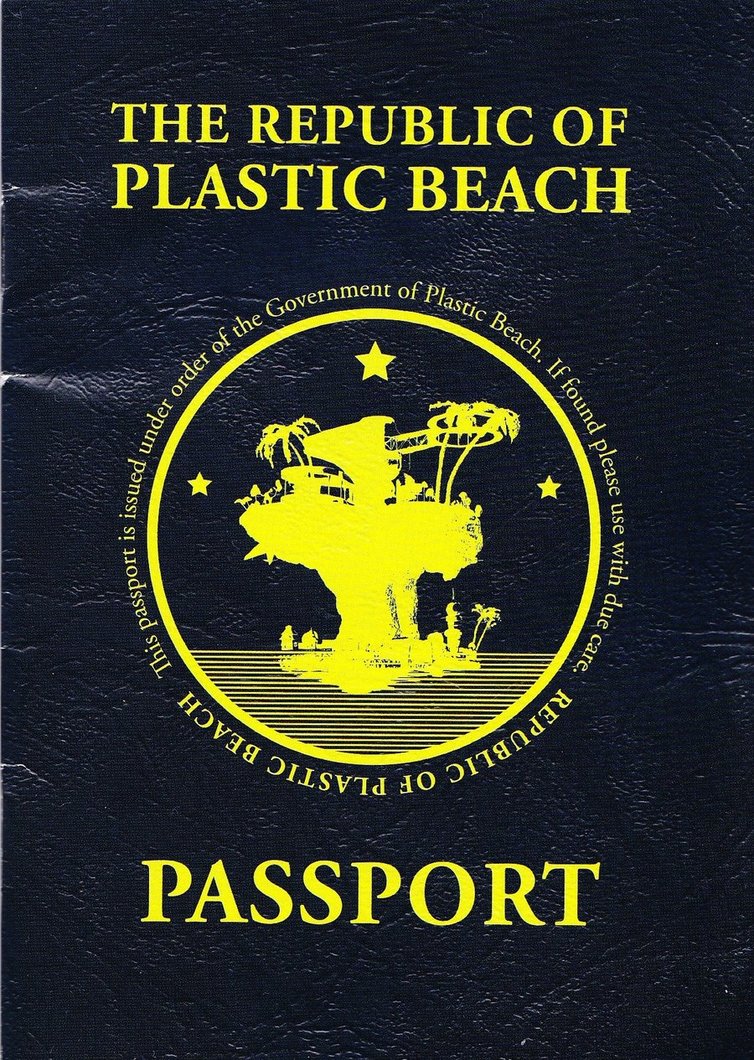 The Republic of Plastic Beach Passport