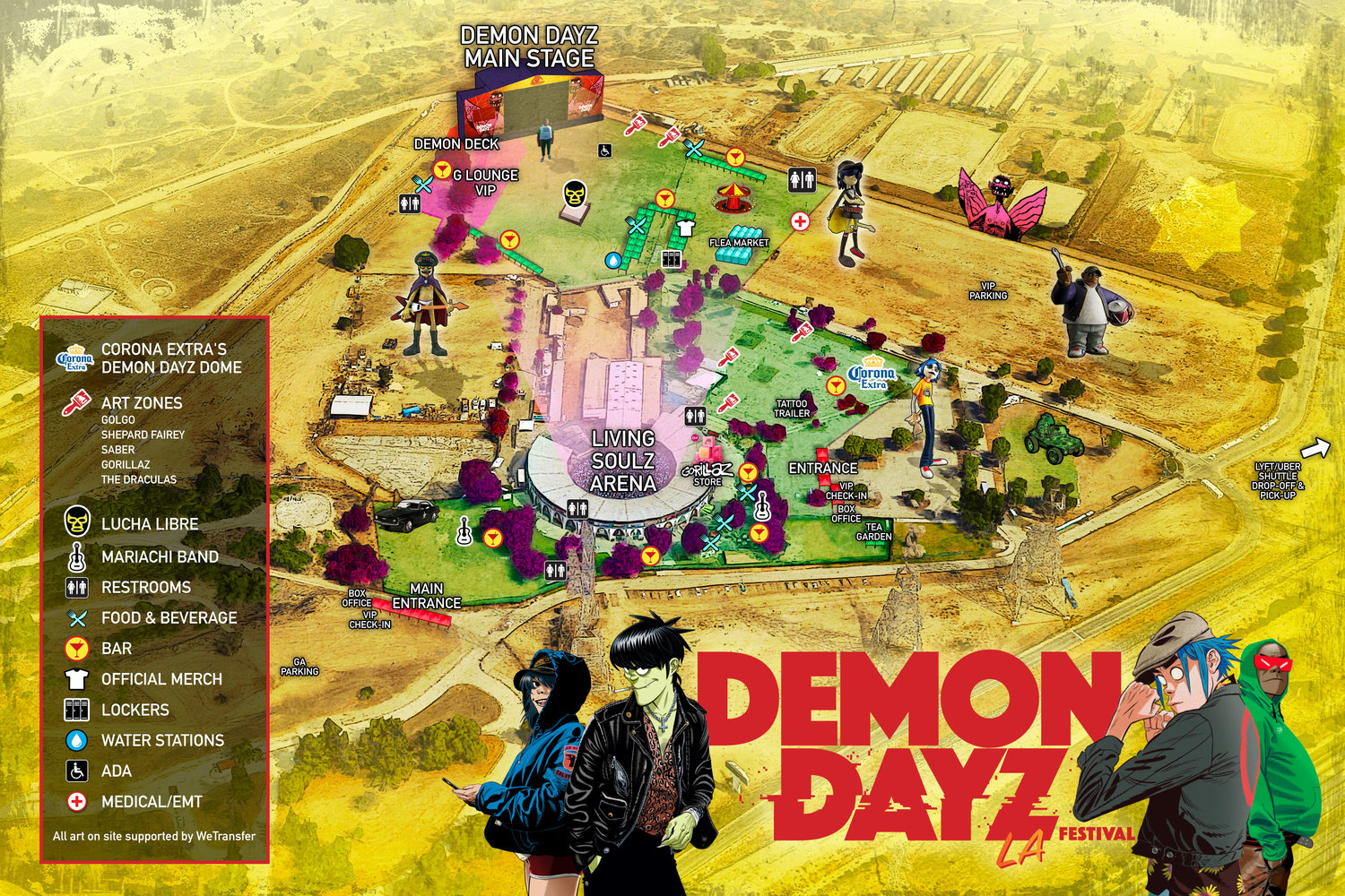 Demon Dayz 2018 Map