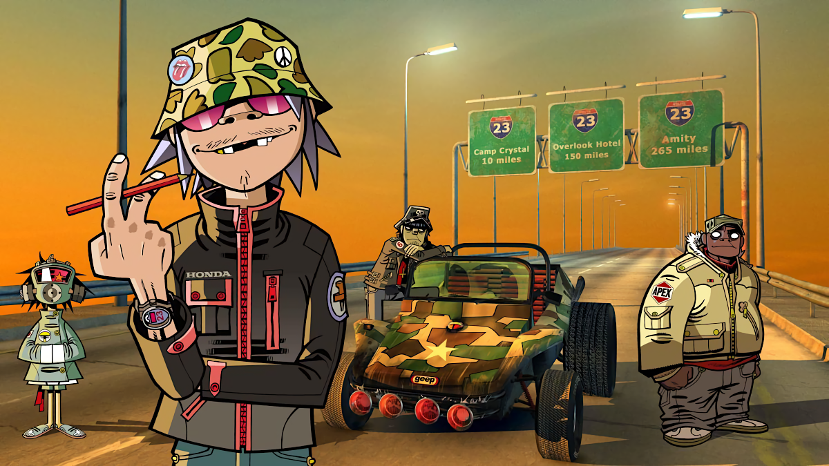 Cover art for Gorillaz On My Mind